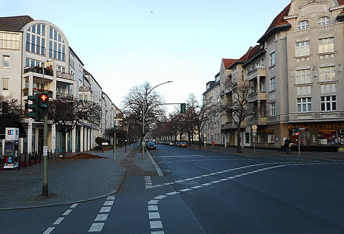 Kopenhagener / Hauptstrae  Hauptstrae / Schnholzer Weg