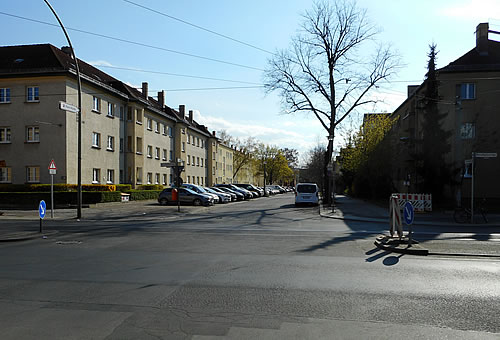 Schnstrae  Pasedagplatz