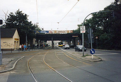 Bahn- / Gruenauer Strasse  Johannisthal Kaiser-Wilhelm-Platz