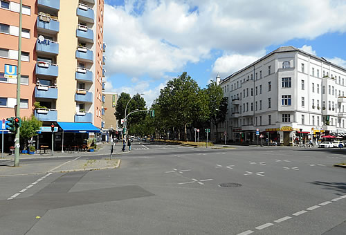 Martin-Luther- / Augsburger Strae  Martin-Luther- / Motzstrae