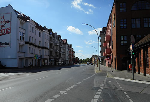Mariendorf Dorfstrae  Trabrennbahn