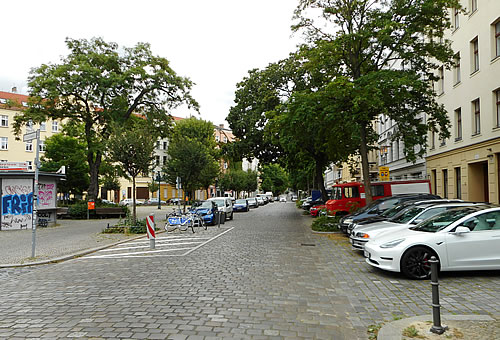 Frankfurter Allee / Boxhagener Strae  Lck- / Wilhelmstrae