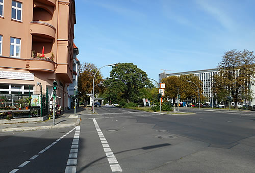 Lichterfelder Chaussee / Schlostrae  Hndelplatz
